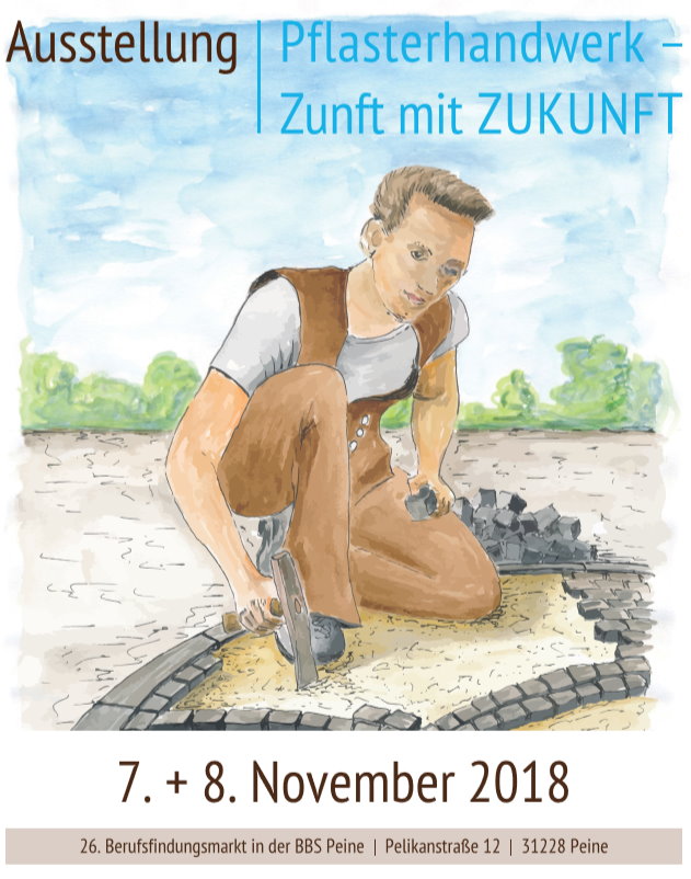 Plakat Pflasterausstellung Peine